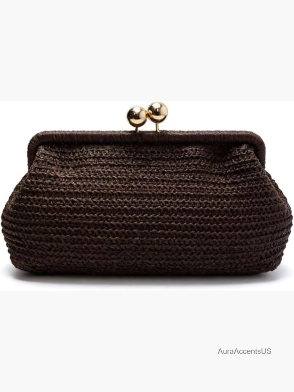 Large Straw Clutch Purse Summer Woven Evening Bag Beach Handbag